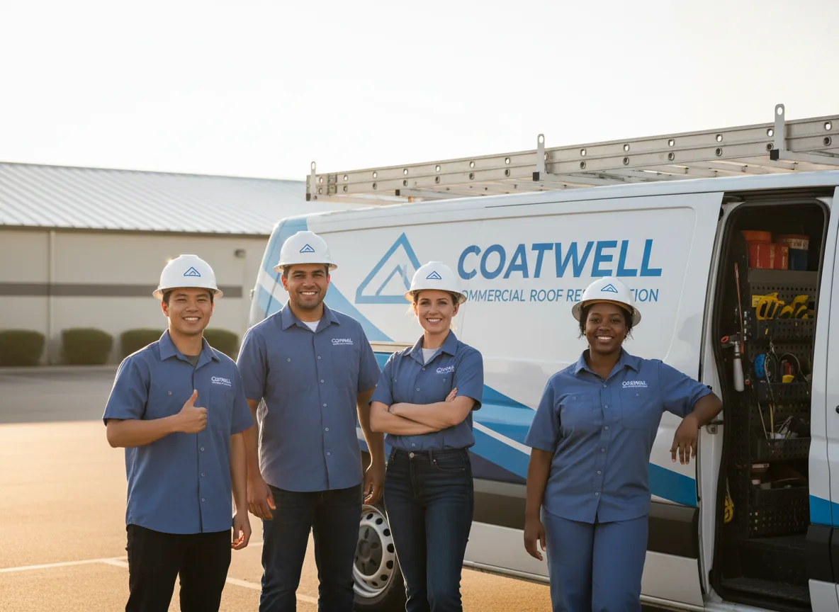 Commercial roof coating company in Velva, ND